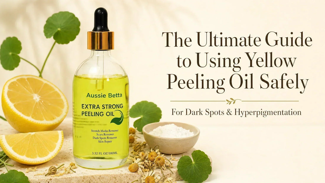 How to Use Yellow Peeling Oil Safely for Dark Spots