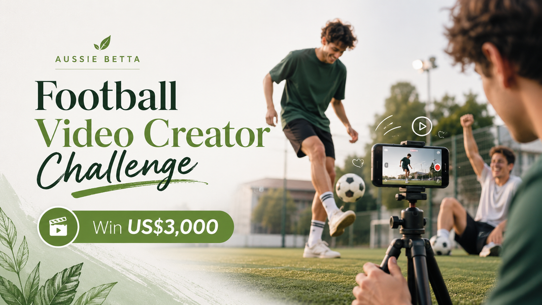 Aussie Betta Football Video Creator Challenge: Win US$3,000