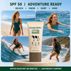 Aussie Betta Broad Spectrum SPF 50 Hybrid Tallow Sunscreen for Face & Body