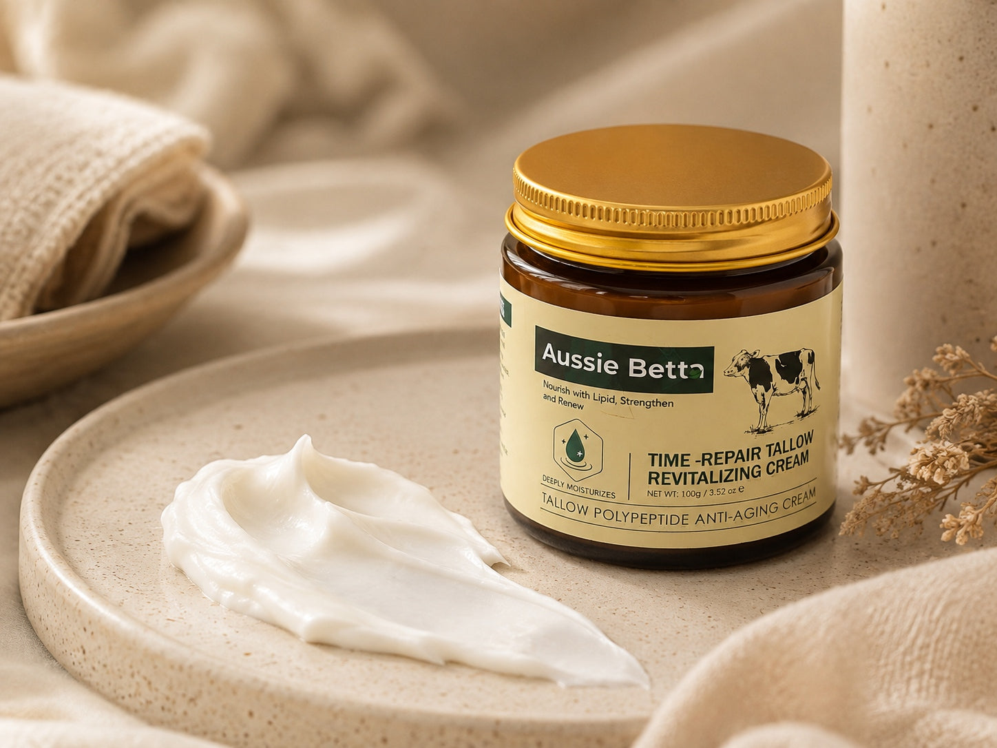 Aussie Betta Time-Repair Tallow Revitalizing Cream